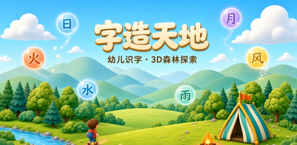 字造天地-幼儿识字早教